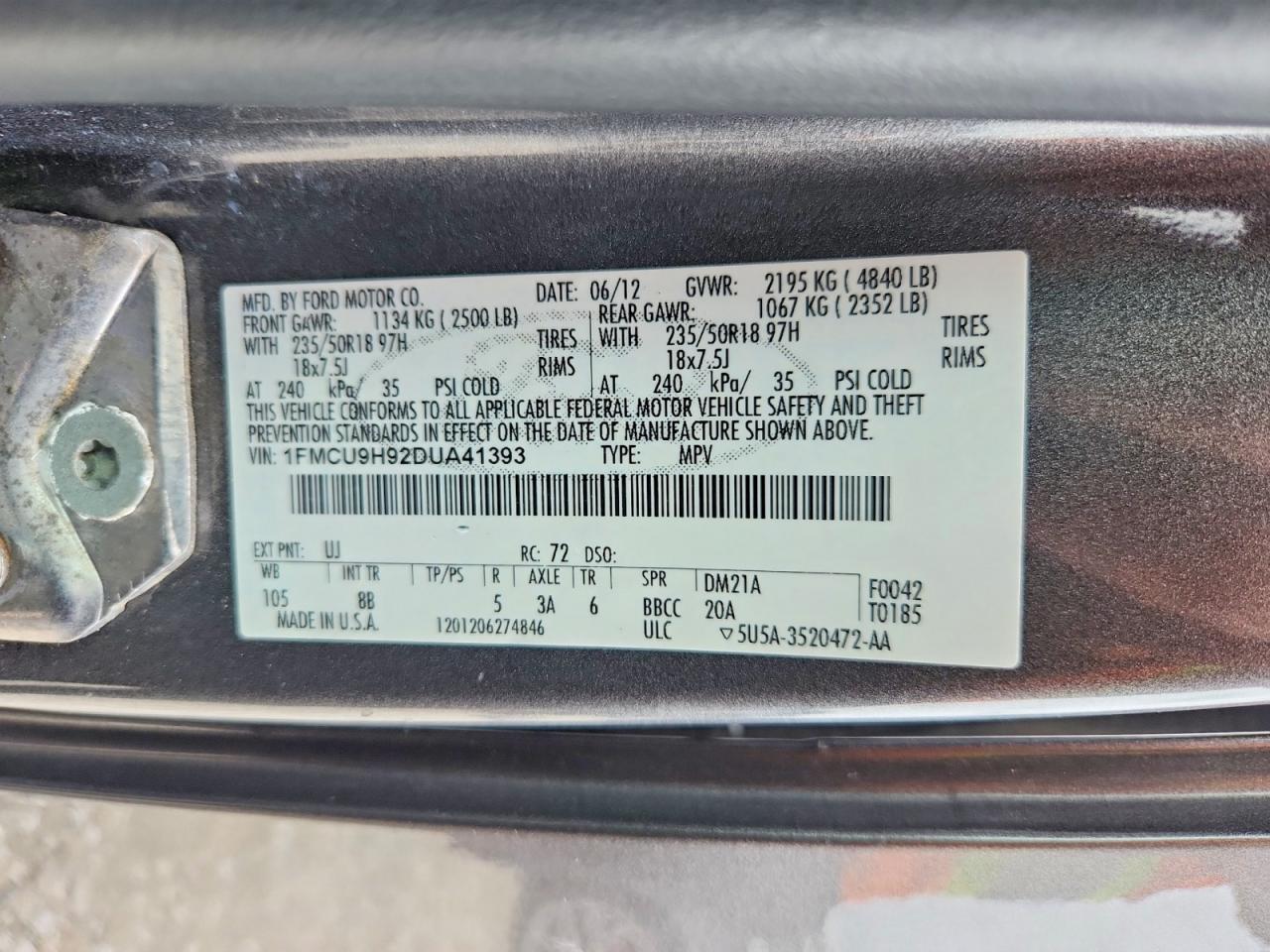 Ford Escape Sel