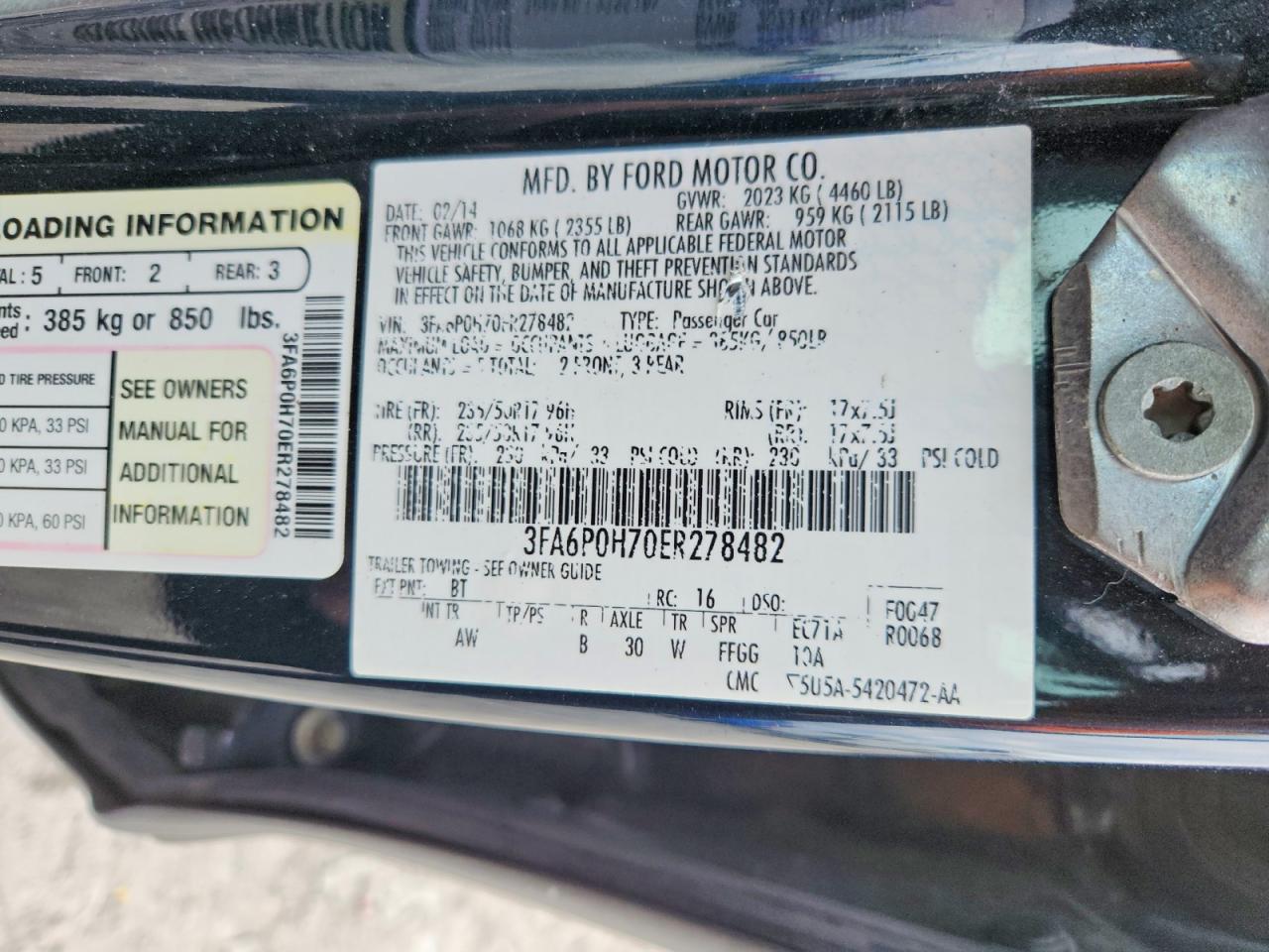 Ford Fusion Se