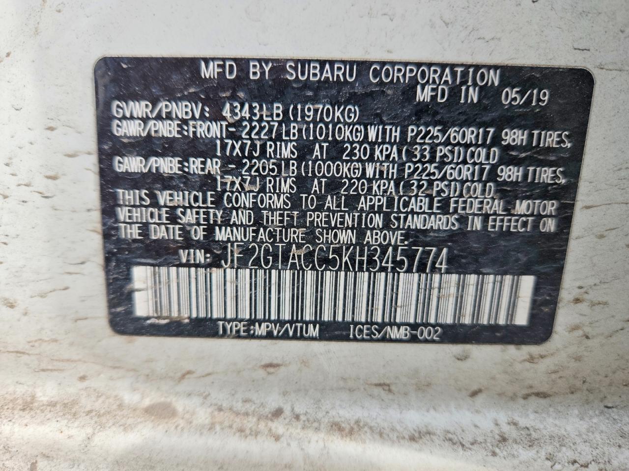 Subaru Crosstrek Premium