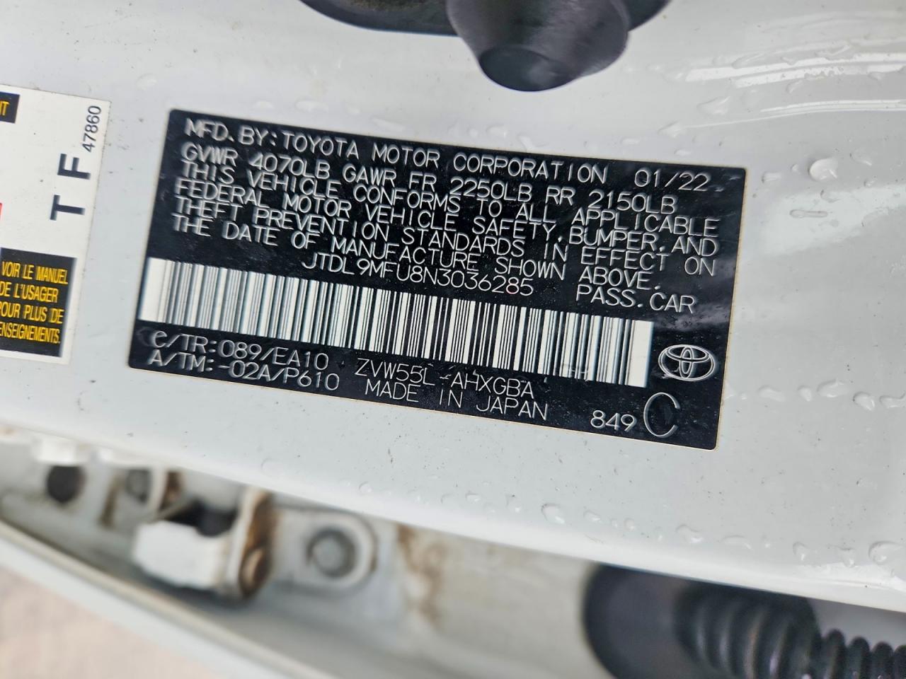 Toyota Prius Xle Awd-e