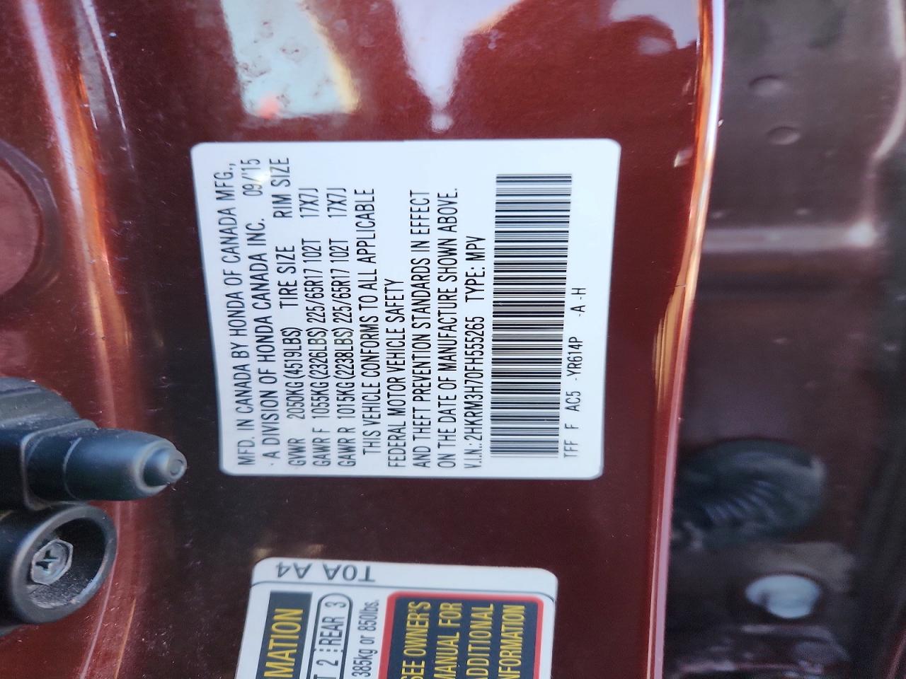 Honda Crv Exl
