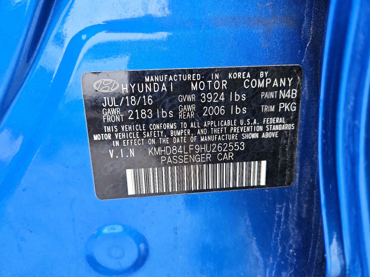 Hyundai ELANTRA Se