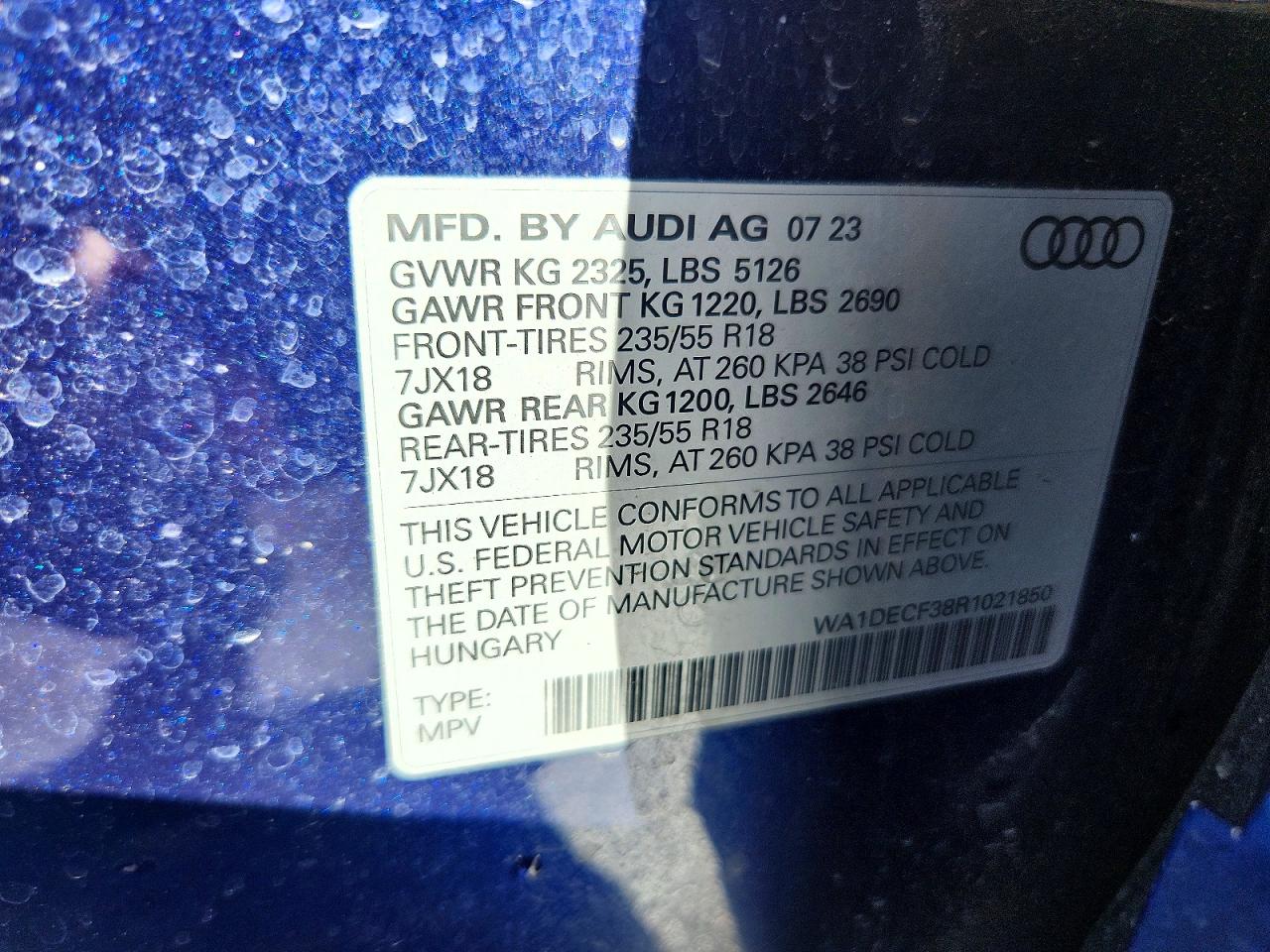 Audi Q3 Premium S Line 45