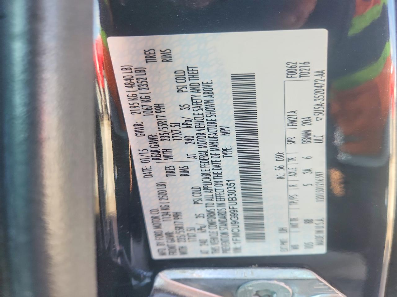 Ford Escape Se