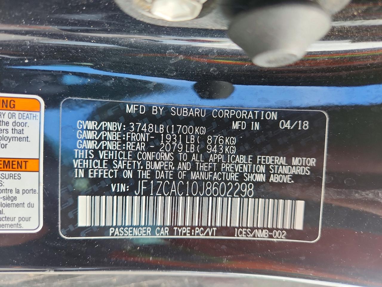 Subaru BRZ 2.0 Limited