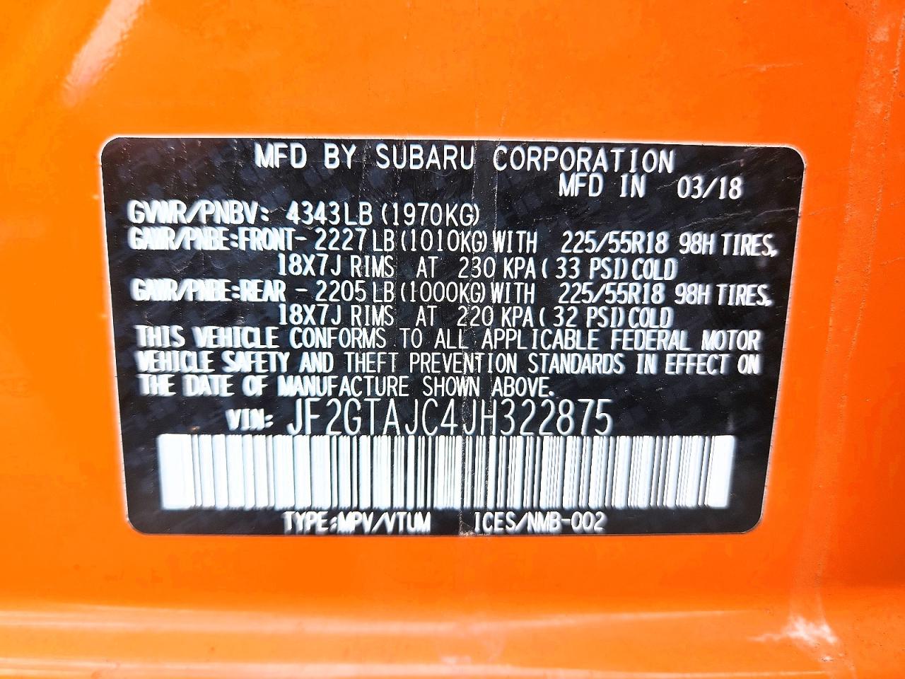 Subaru Crosstrek Limited