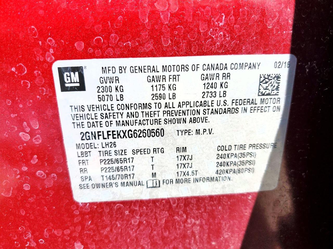 Chevrolet Equinox Lt