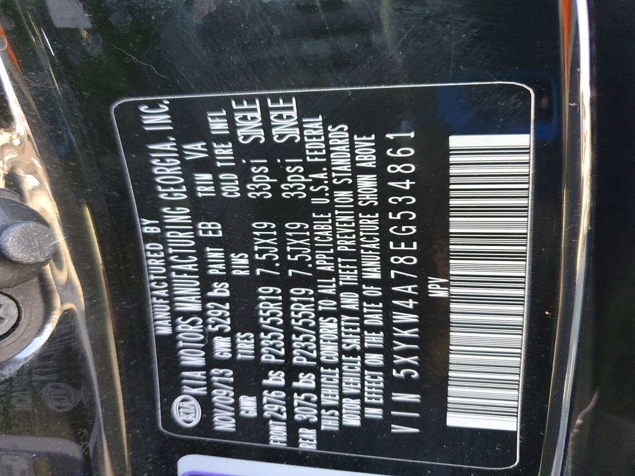 Kia Sorento Sx Limited