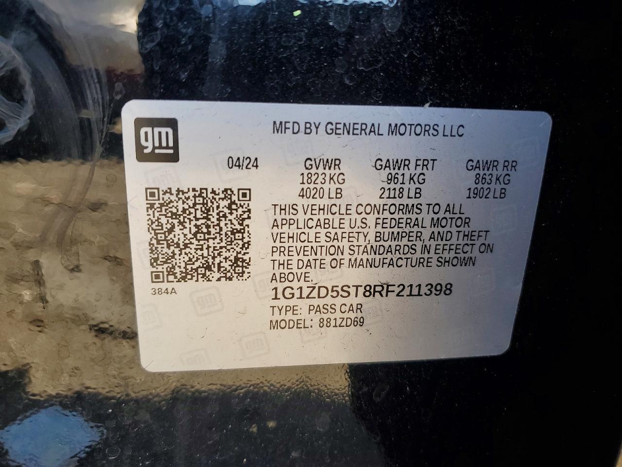 Chevrolet Malibu Lt
