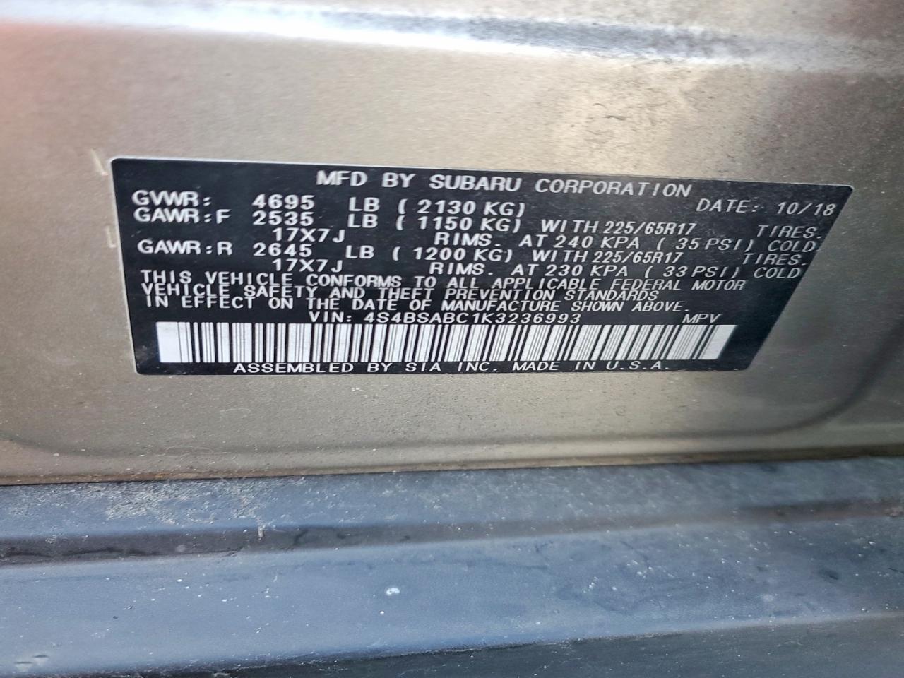 Subaru Outback 2.5i