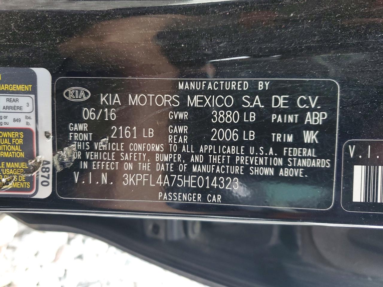 Kia Forte Lx