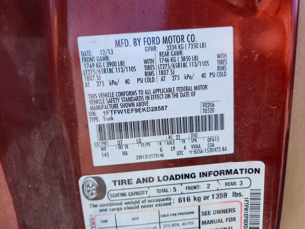 Ford F-150 Supercrew