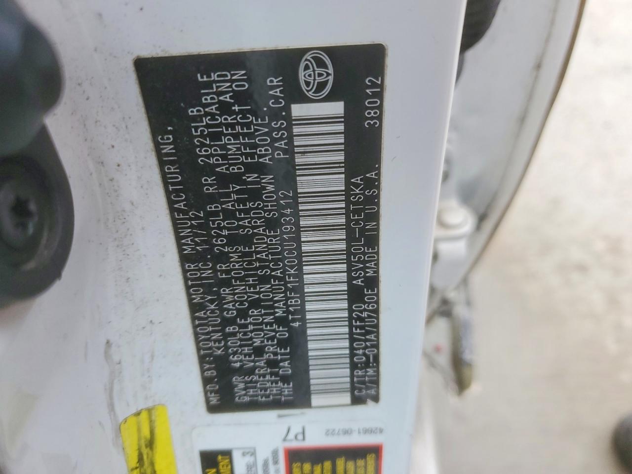 Toyota Camry Base