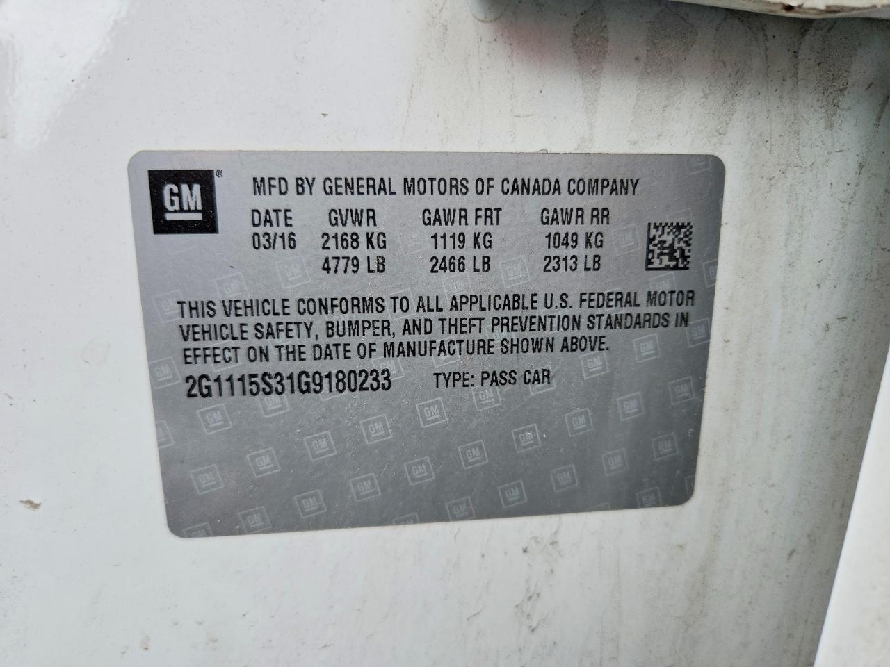 Chevrolet Impala Lt