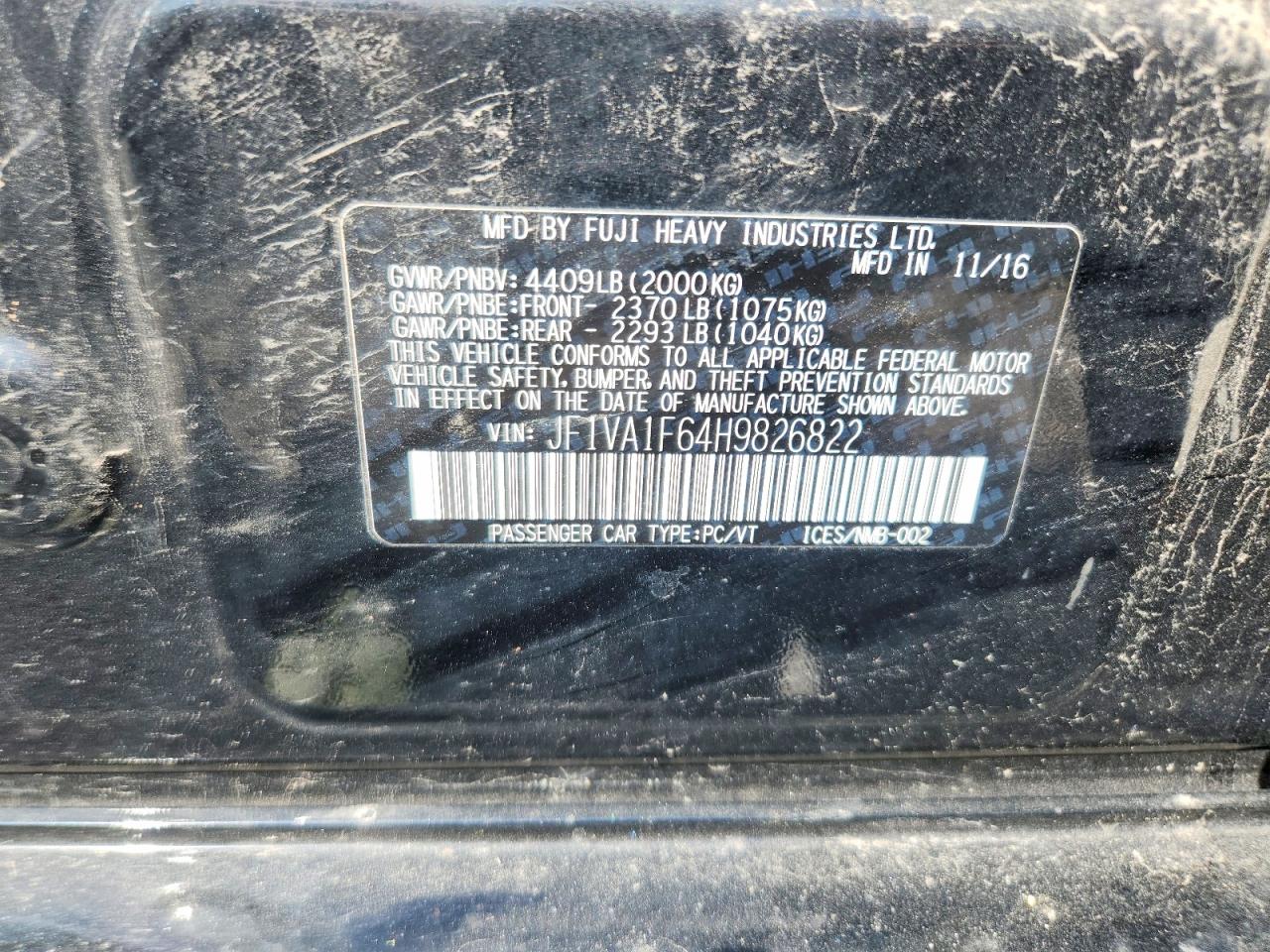 Subaru WRX Premium