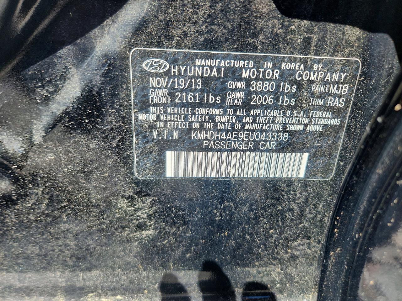 Hyundai ELANTRA Se