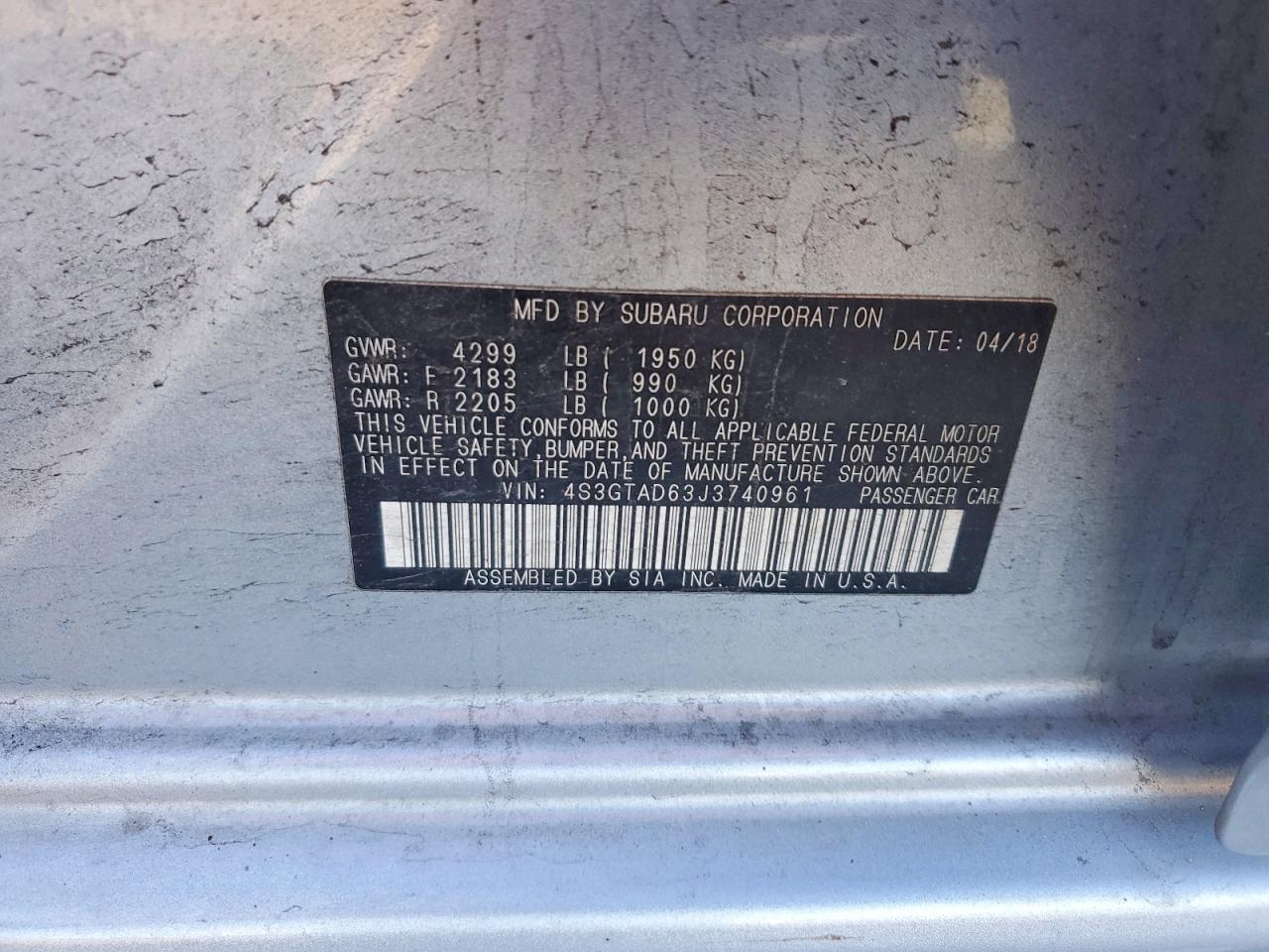 Subaru Impreza Premium Plus