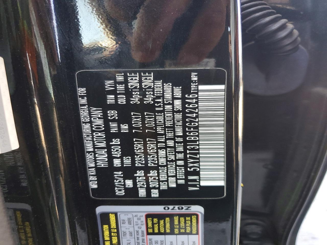 Hyundai SANTA FE 2.4l