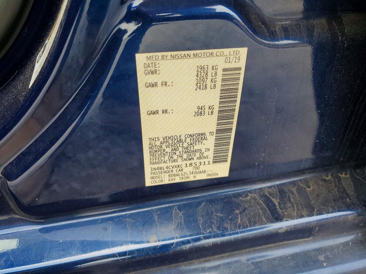 Nissan Altima Sr