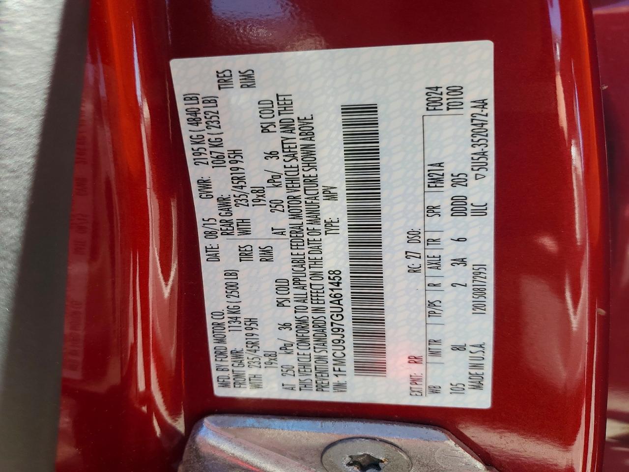 Ford Escape Titanium