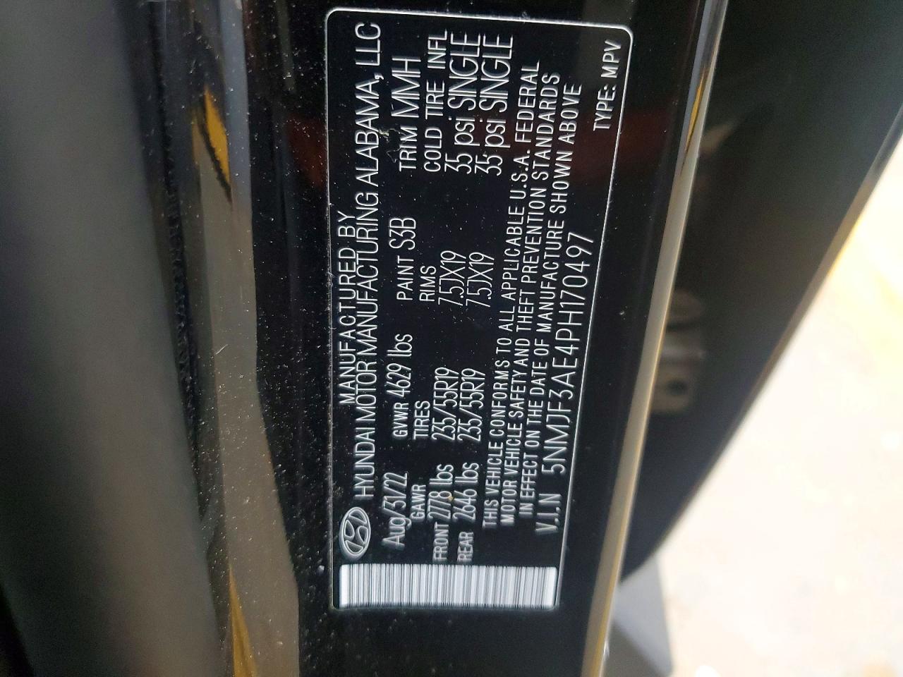 Hyundai TUCSON Sel