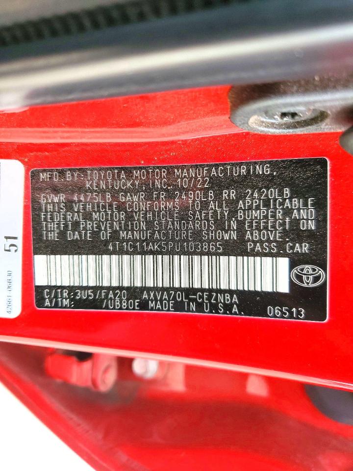 Toyota Camry Le