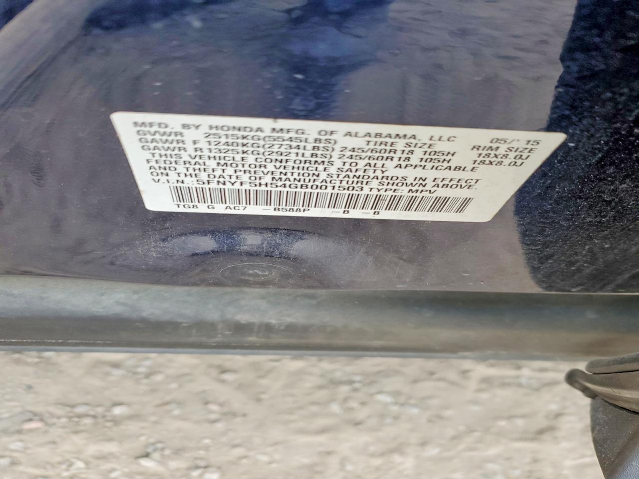 Honda Pilot Exl