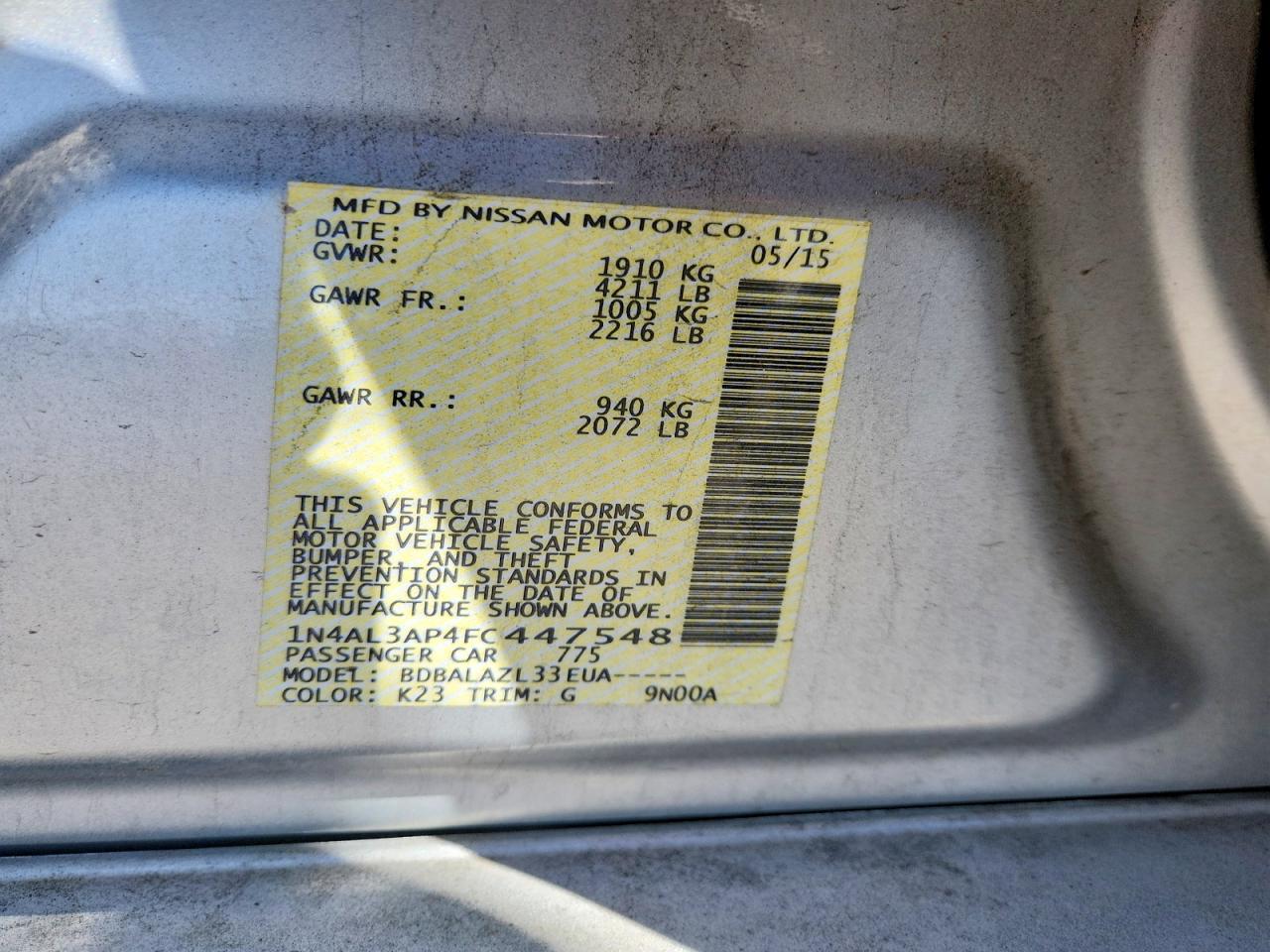 Nissan Altima 2.5