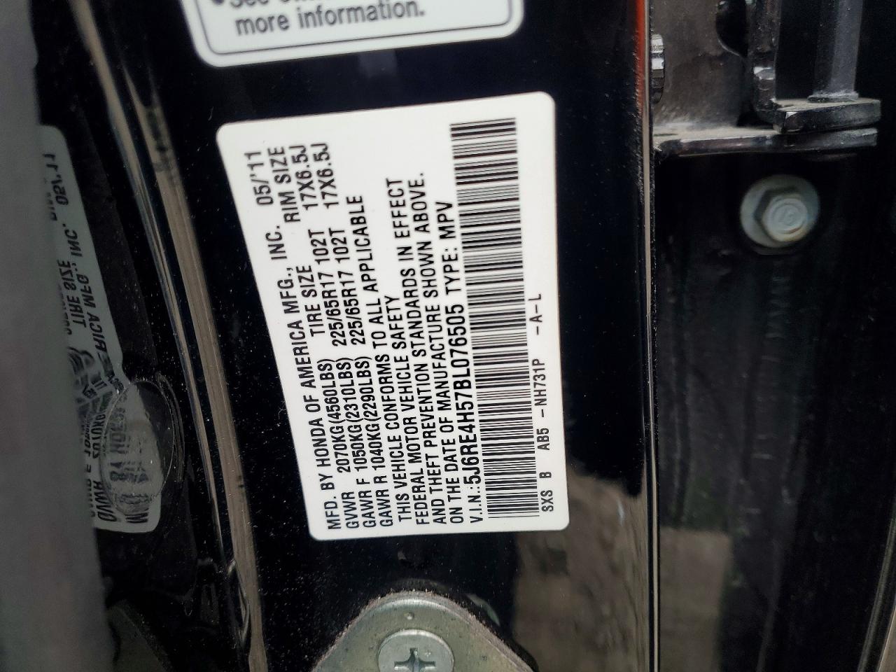 Honda Crv Ex
