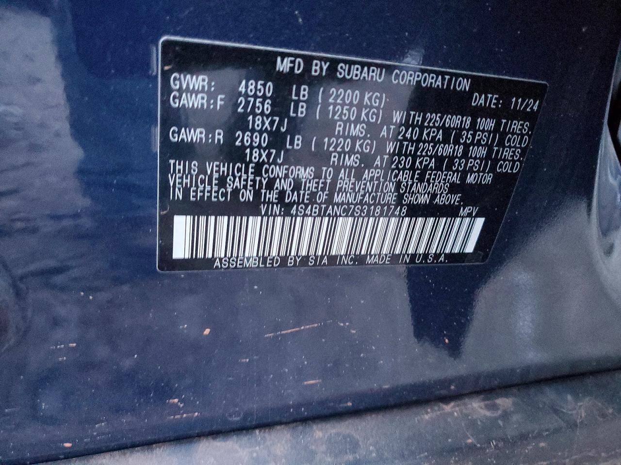 Subaru Outback Limited
