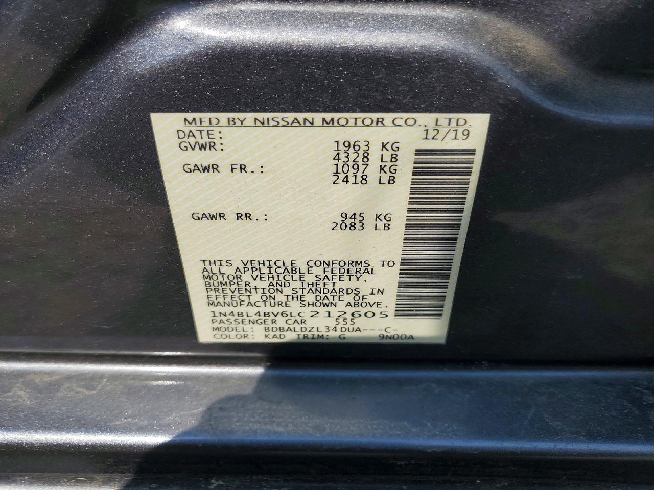 Nissan Altima 2.5 S