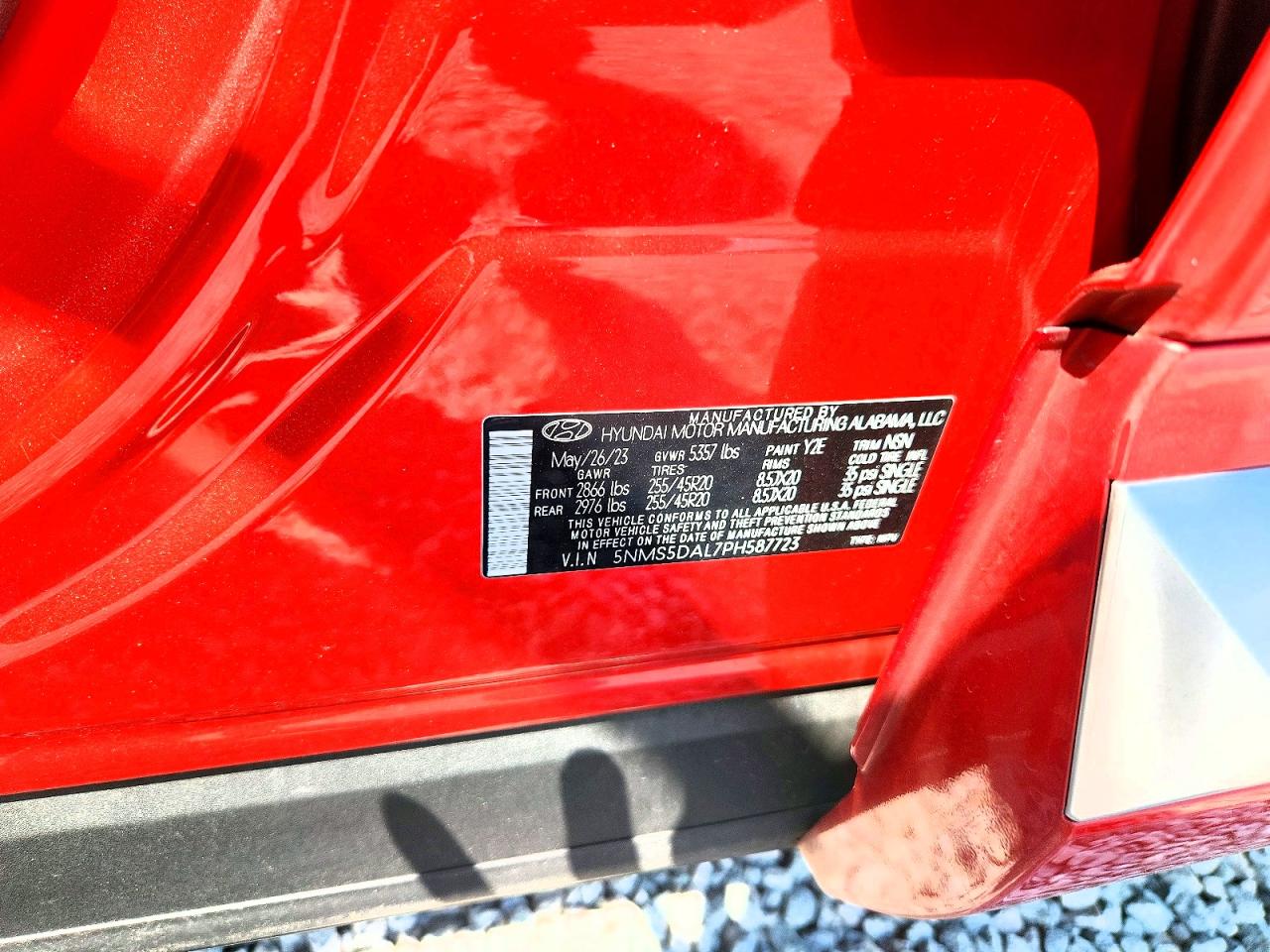 Hyundai SANTA FE Calligraphy