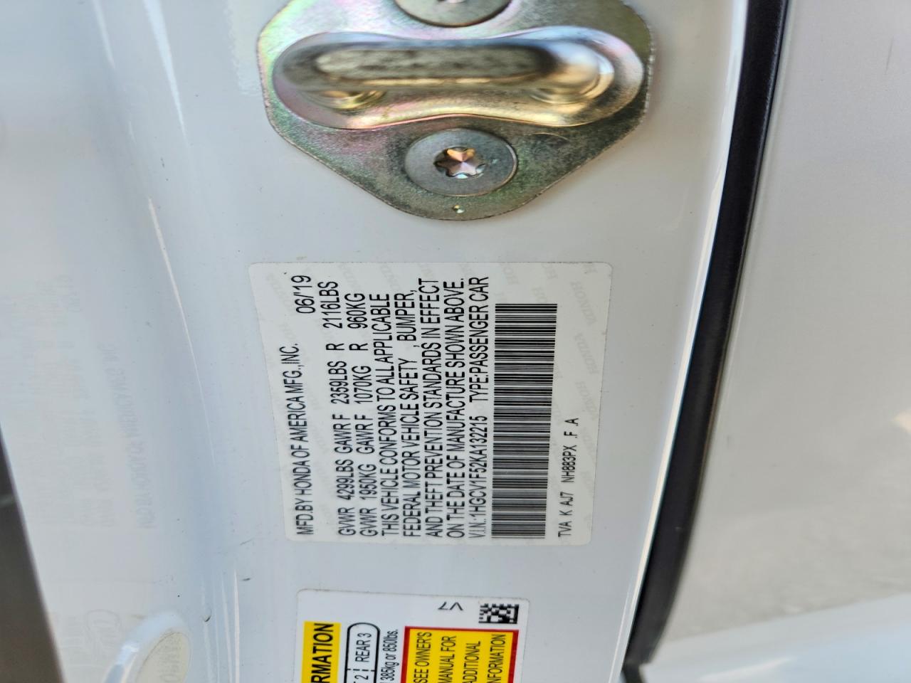 Honda Accord Exl
