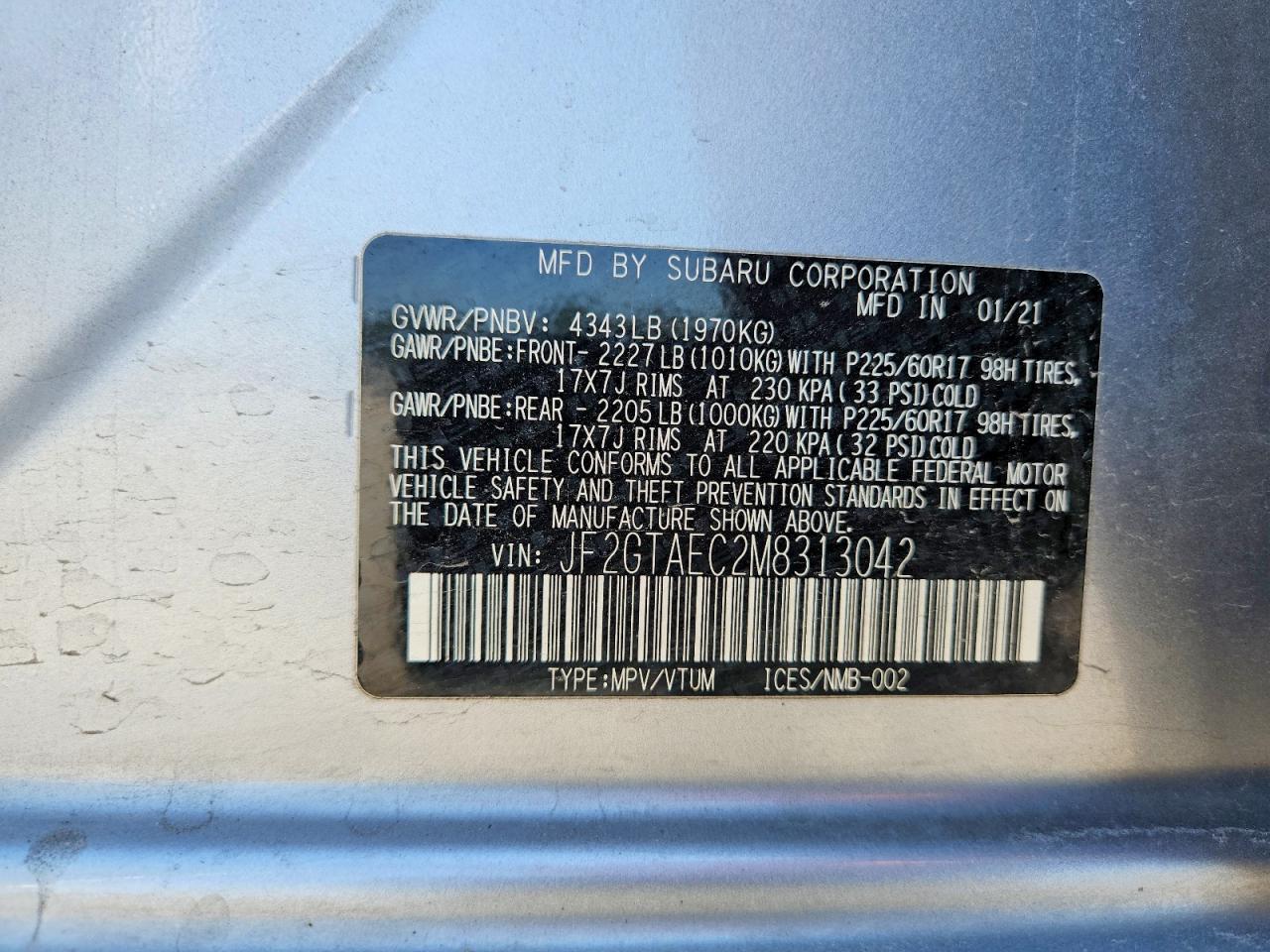 Subaru Crosstrek Premium