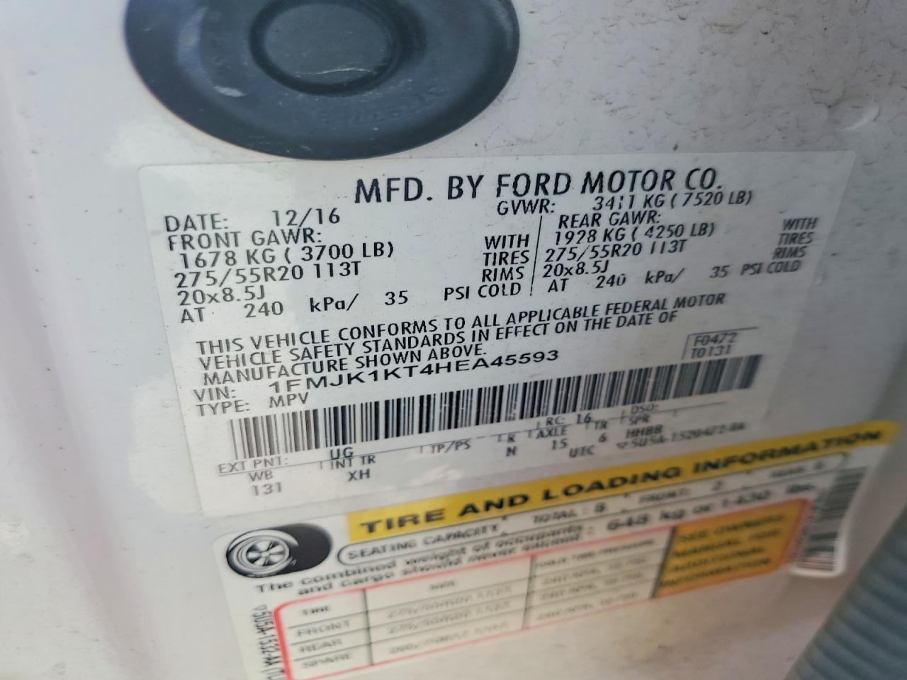 Ford Expedition El Limited