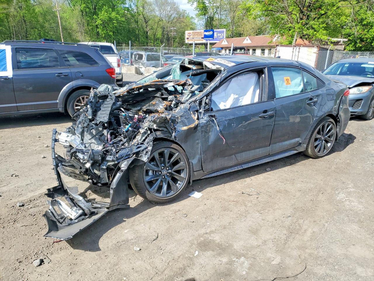 Salvage Toyota Corolla Image