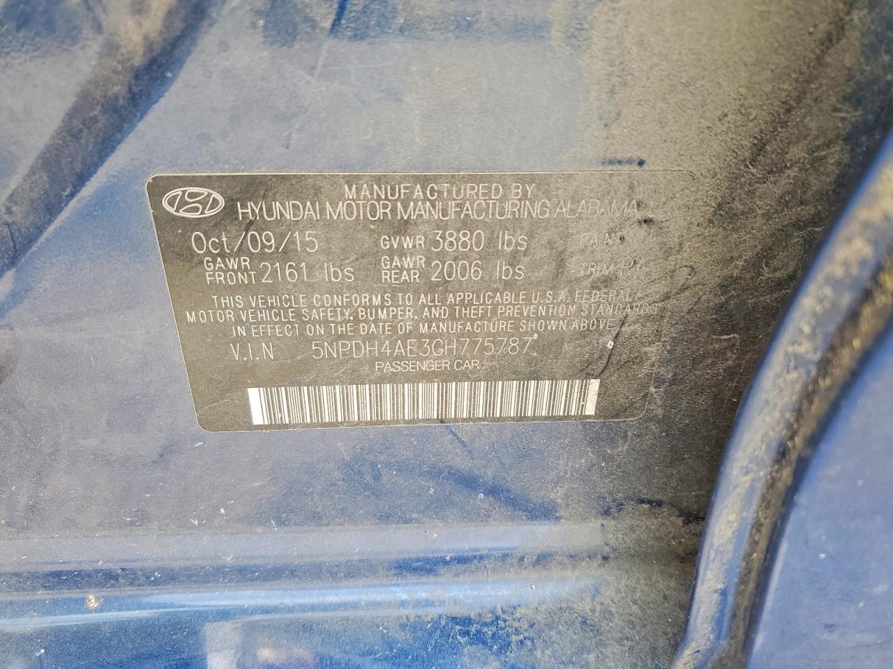 Hyundai ELANTRA Se