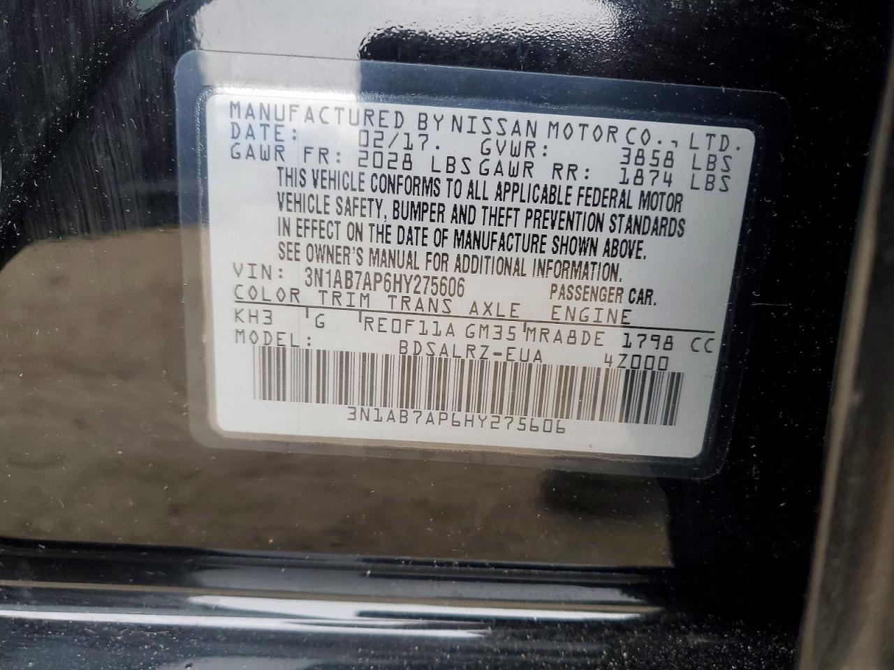 Nissan Sentra Sr