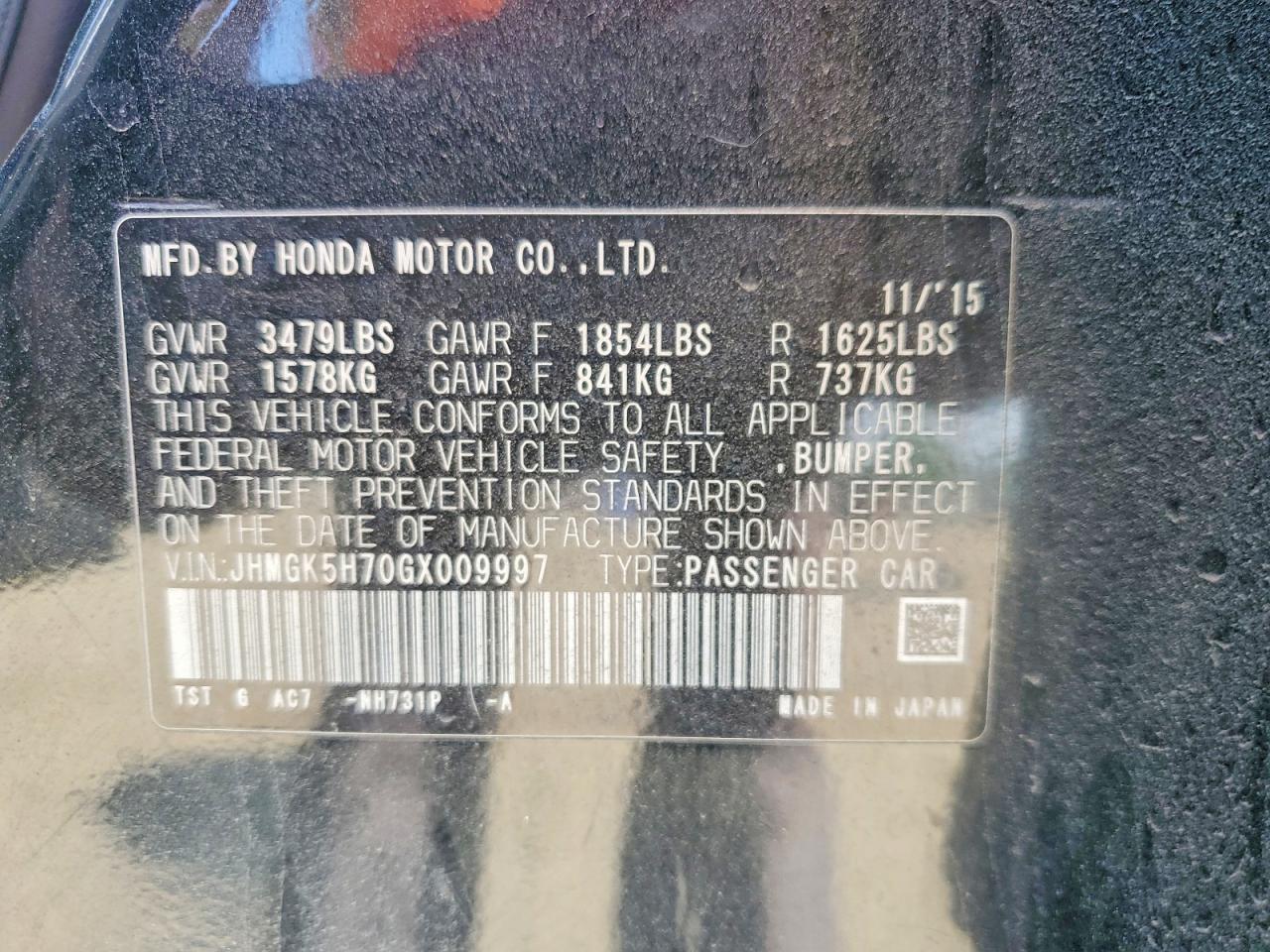 Honda Fit Ex