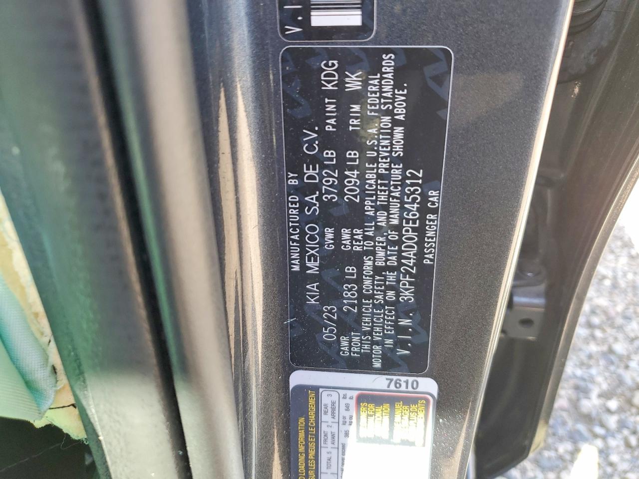 Kia Forte Lxs