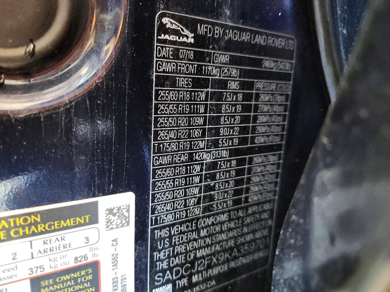 Jaguar F-PACE Premium