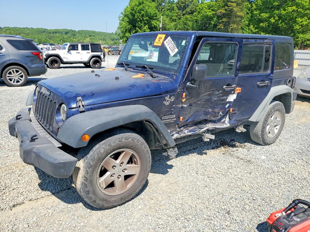 Salvage Jeep Wrangler Image