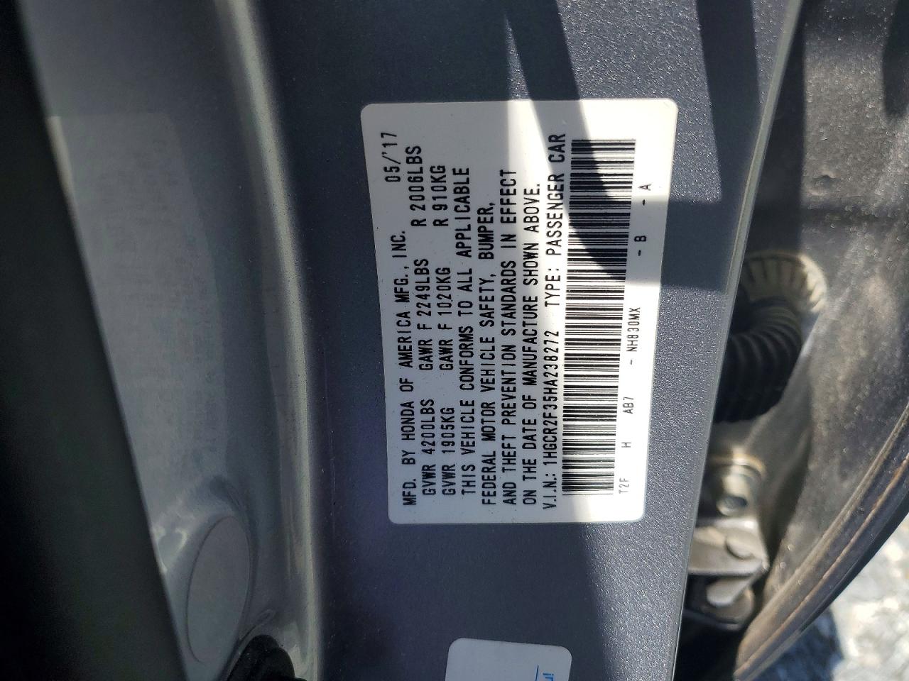 Honda Accord Lx