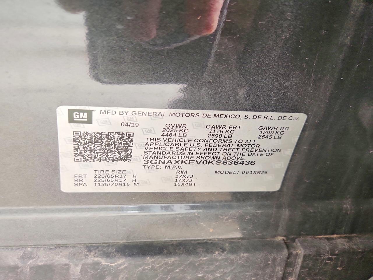 Chevrolet Equinox Lt