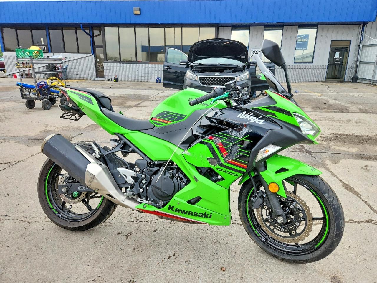 Salvage Kawasaki Ex400 Image