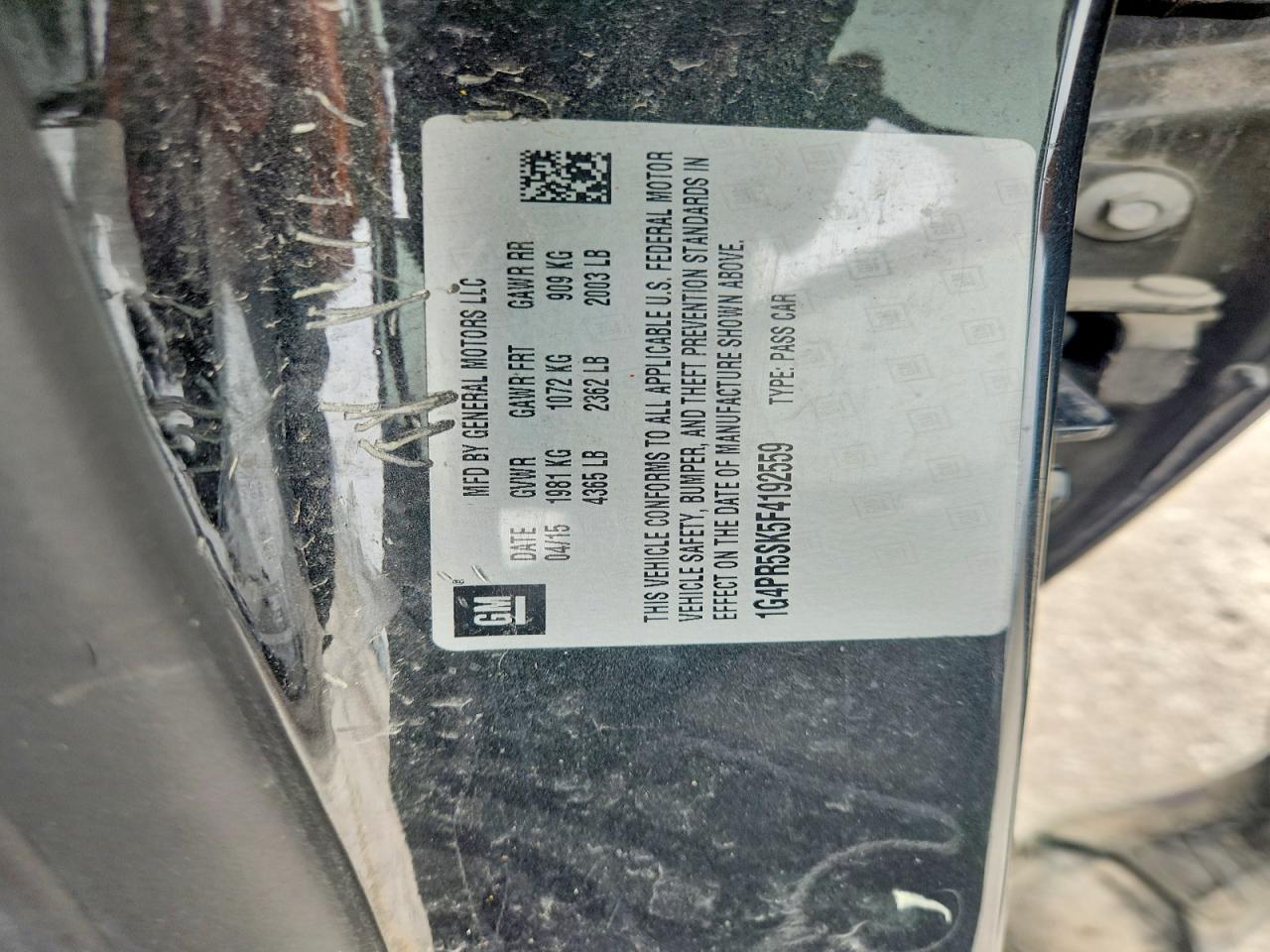 Buick Verano Convenience