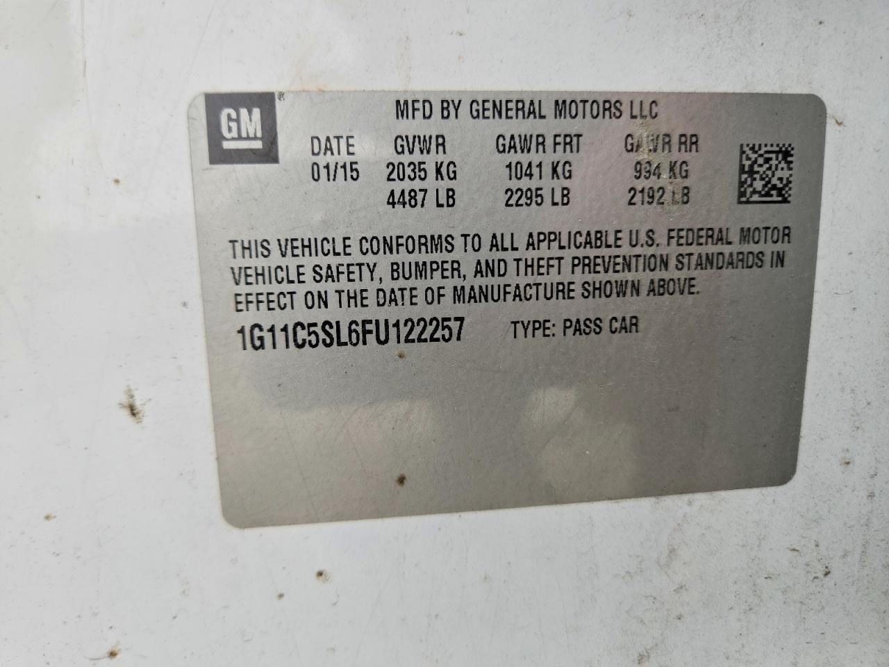 Chevrolet Malibu 1lt