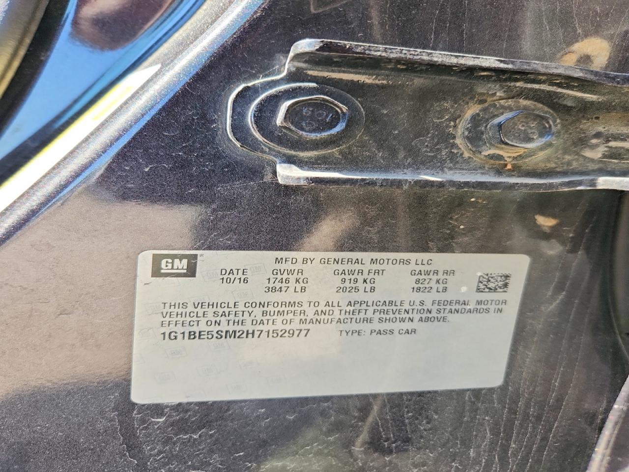 Chevrolet Cruze Lt