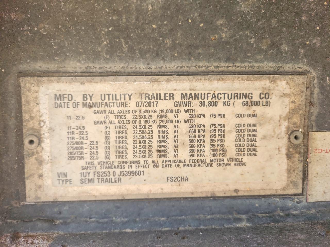 Utility Trailer Mfg. Other