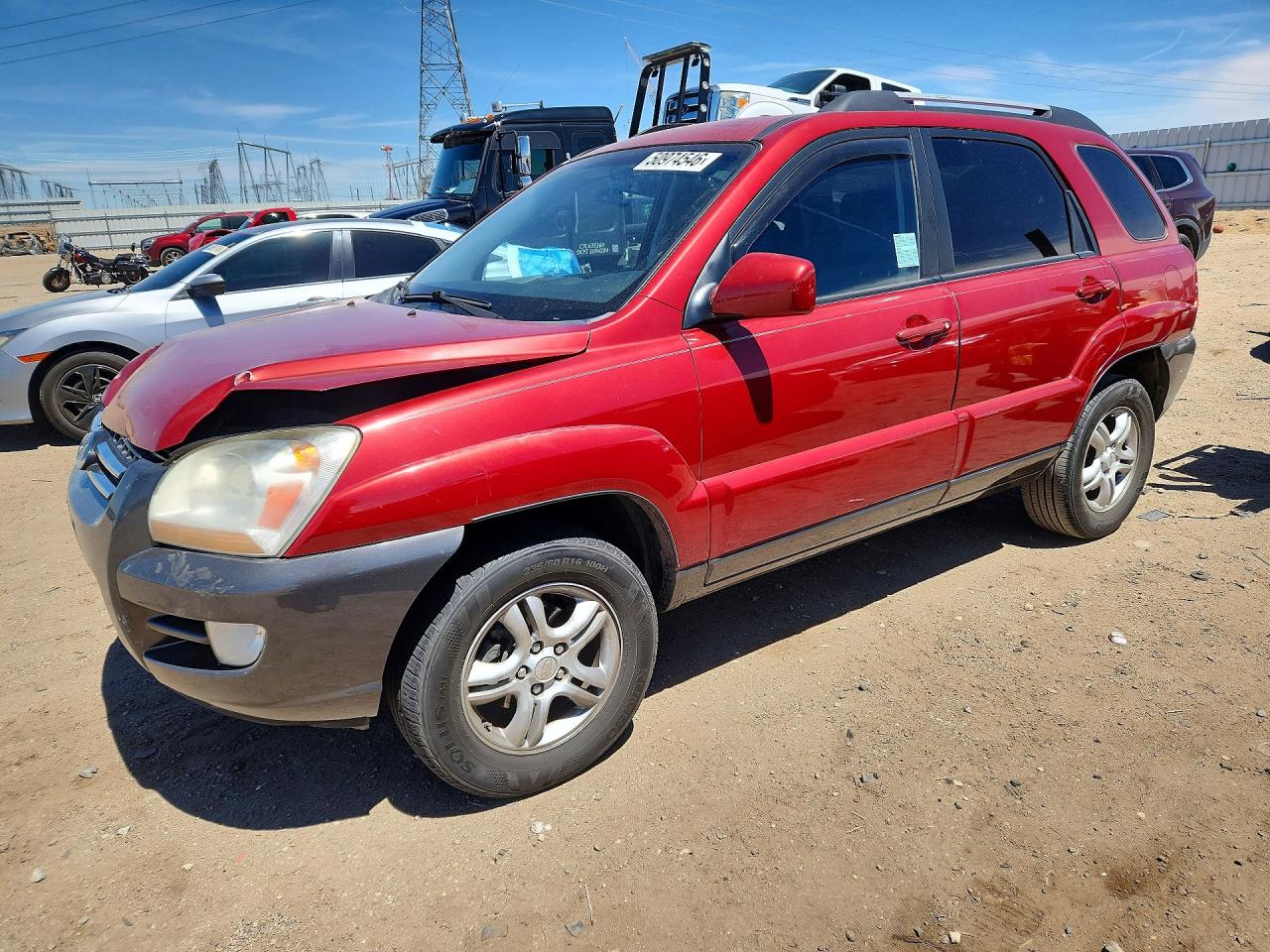 Salvage Kia Sportage Image